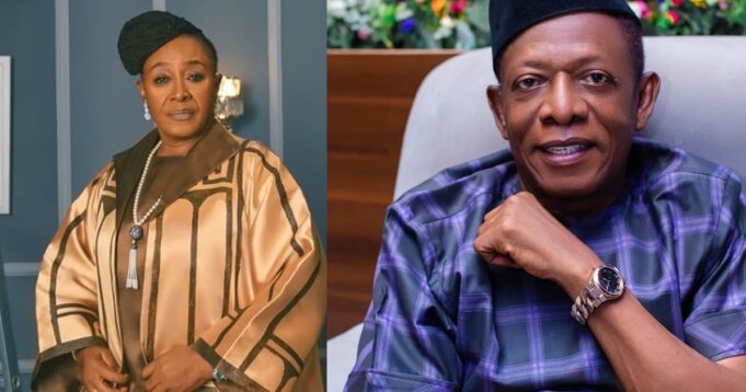 “Happy birthday to the LEGENDARY, Never a dull moment with you” – Veteran actress Patience Ozokwo celebrates colleague Nkem Owoh on his 70th birthday (IMAGES)