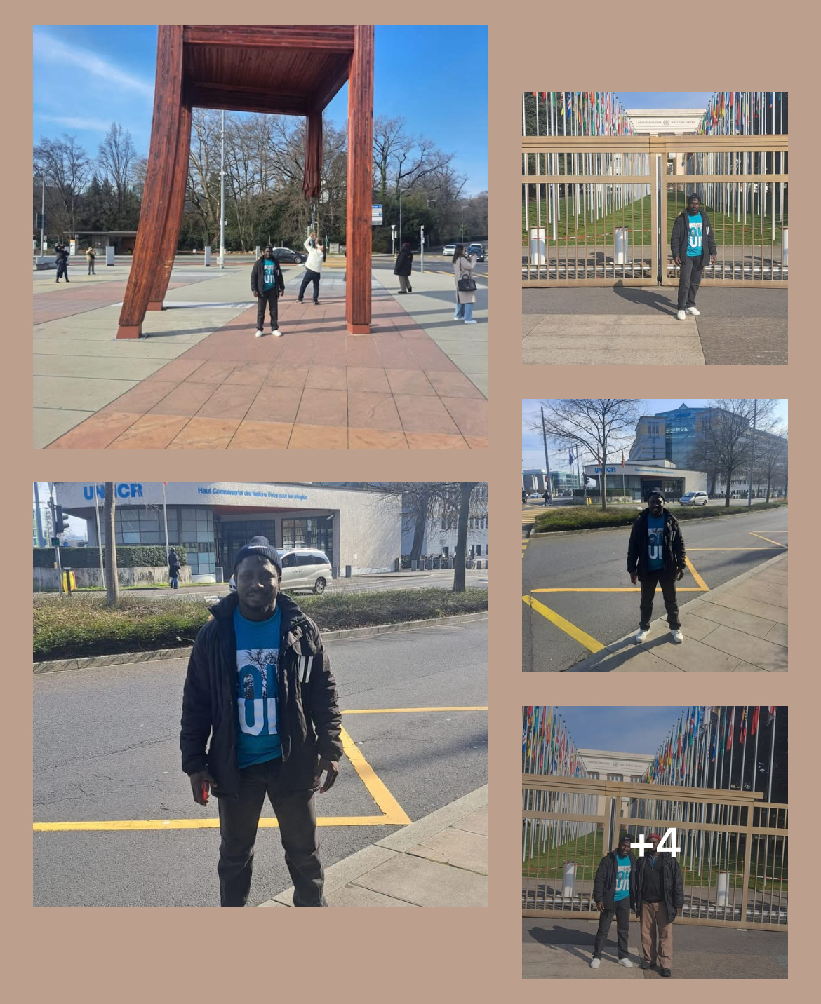 Bubacarr Ceesay AKA Mamalang: A Beacon of Hope for #HEforSHE campaign at the UN in Geneva.