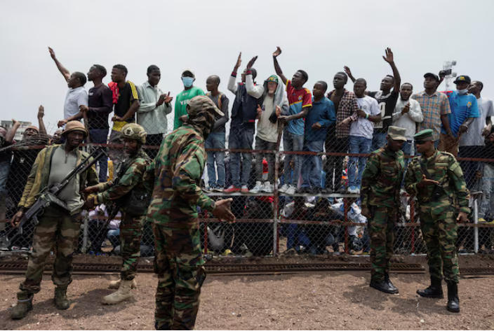 Dozens of runaway Congo soldiers face trial on violence charges