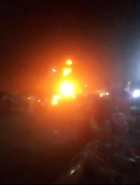 Nigeria: Fire engulfs Fuel Station in Adamawa, no casualties reported