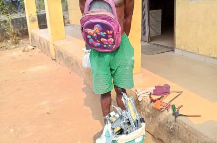 Nigeria: Ogun Police arrest 31-year-old man for burglary, theft of N2.6m properties