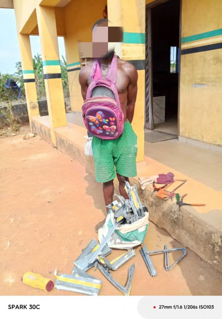 Nigeria: Ogun Police arrest 31-year-old man for burglary, theft of N2.6m properties