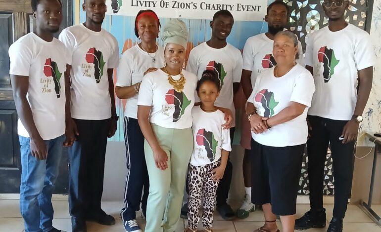 Livity of Zion Charity donate items to needy Gambians