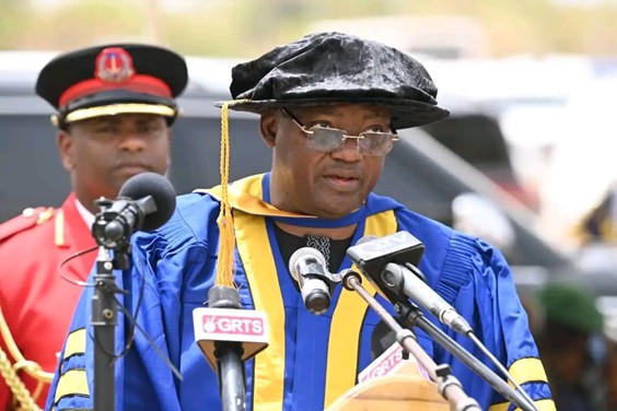 Barrow salutes UTG graduates as architects of Gambia’s future