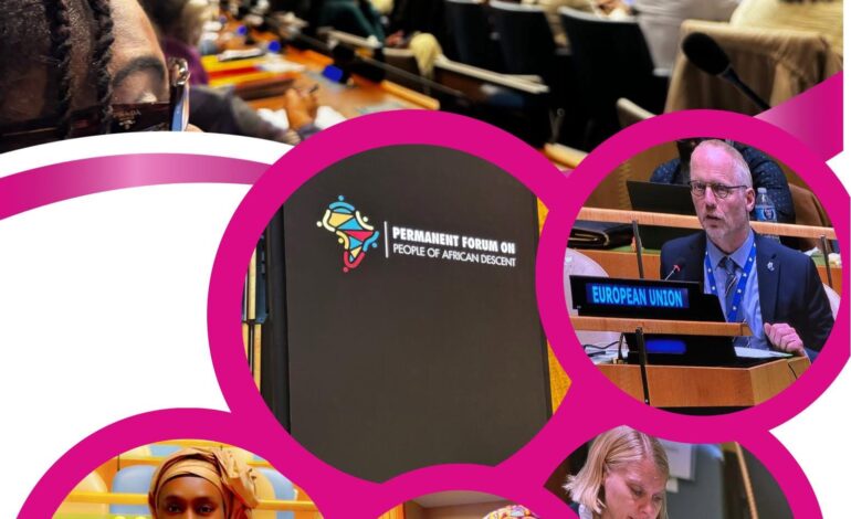 Historic Fourth Session of the Permanent Forum on People of African Descent Takes Place at UN Headquarters