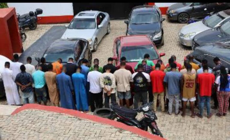 Nigeria: EFCC arrests 34 suspected internet fraudsters in Ekiti