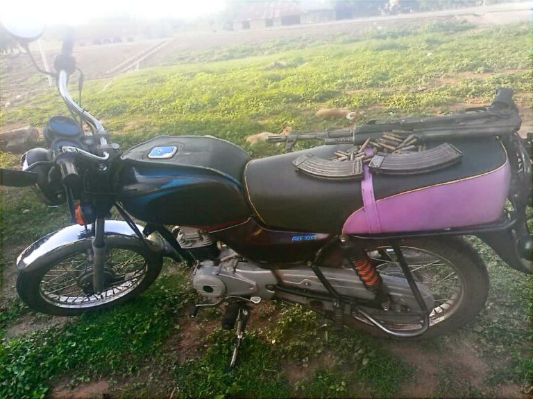Nigeria: Police recover arms, motorcycle during stop-and-search operation