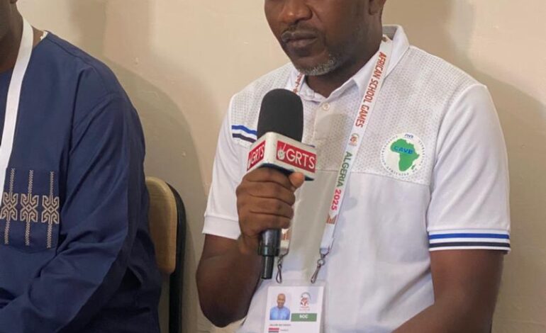GNOC president visits Athletes Village to meet Gambian delegates