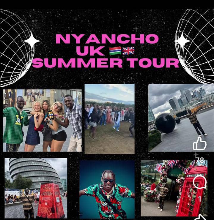 Nyancho Takes UK by Storm in Blazing Summer Tour