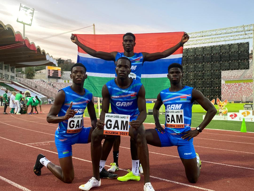 Gambia won 12 medals from 1st ANOCA African School Games