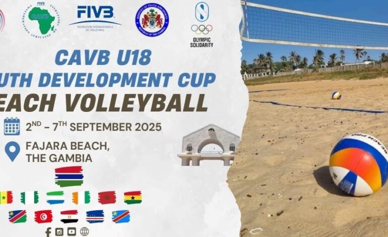 Gambia step up preparations for Continental BVB event