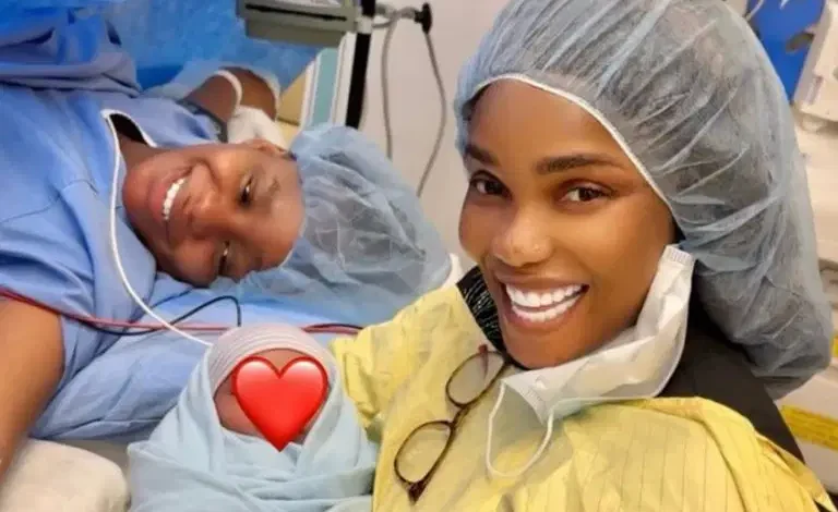 Nigeria: Priscilla Ojo and Juma Jux welcome baby boy