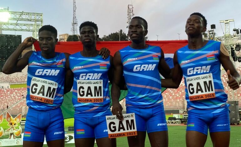 Team Gambia due home tomorrow following historic medal haul at 1st ANOCA African School Games
