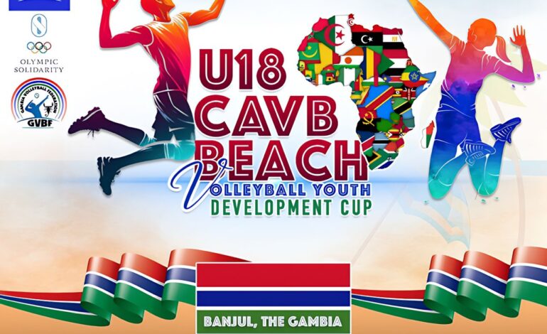 What does organising the CAVB U18 Youth Development Cup mean for Africa