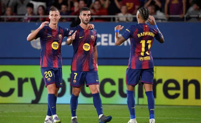 Nigeria: Barcelona beat Getafe 3-0 with Ferran Torres’ brace