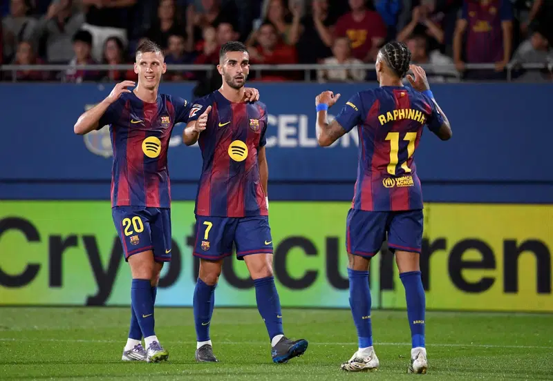 Nigeria: Barcelona beat Getafe 3-0 with Ferran Torres’ brace