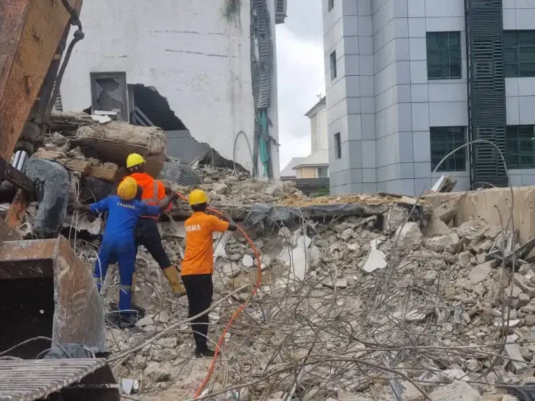 Nigeria: Tragedy in Yaba as collapsed building claims four lives