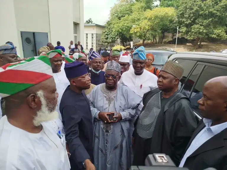 Nigeria: Turaki leads PDP delegation on visit to former president Obasanjo