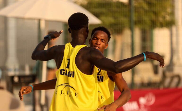 Gambia U18 Beach Volleyball teams secures 2026 World Championship qualification
