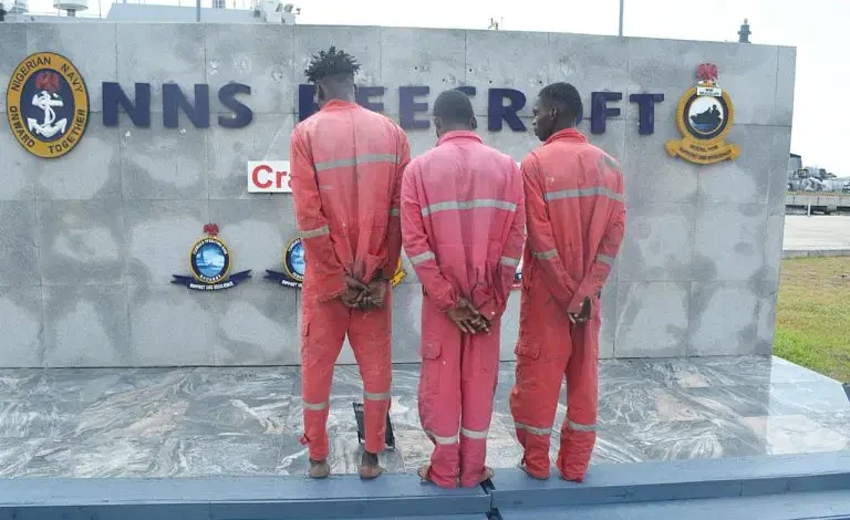 Nigeria: Navy hands over 3 Ghanaian stowaways to immigration in Lagos