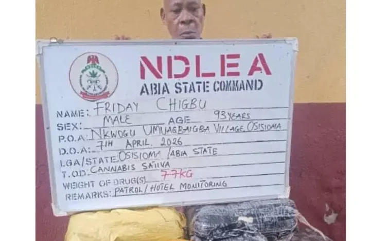 Nigeria: NDLEA sweeps across Nigeria: 93-year-old man, doctor arrested in major drug crackdown