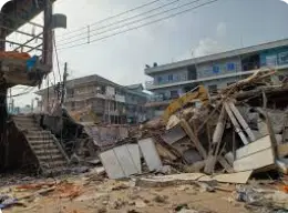 Nigeria: Onitsha traders in agony as bulldozers demolish shops