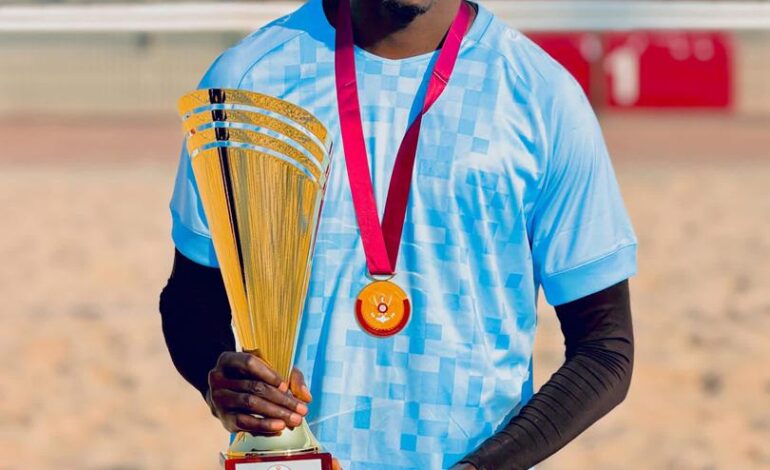 Gambia beach volleyball super star Sainey Jawo reflects on successful 2025/2026 season with Al Sadd