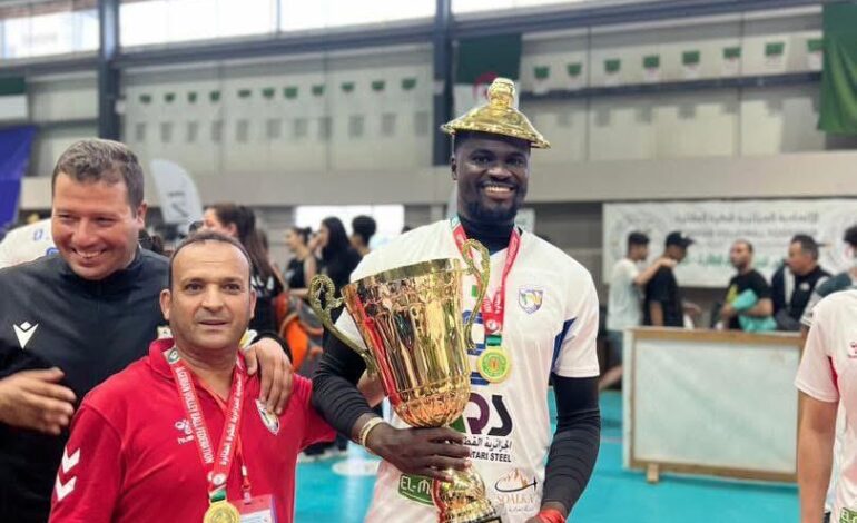 Baboucarr Joof adds int’l silverware to growing volleyball career