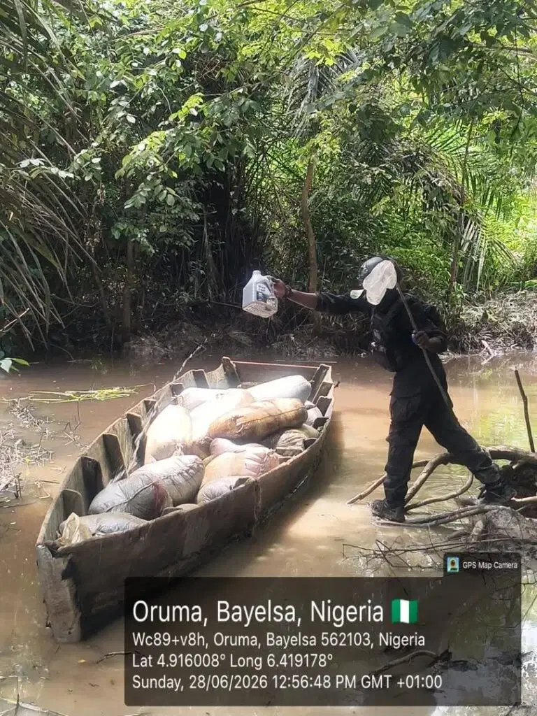 Nigeria: Navy seizes 22,870 litres of illegal Diesel in Rivers operation