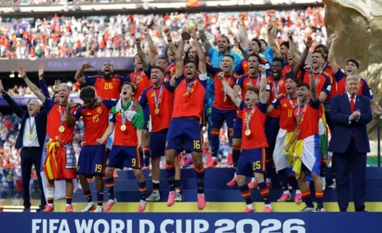 Nigeria: Trump booed but stays on stage as Spain lift 2026 World Cup trophy