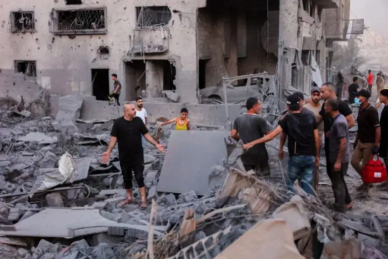 Nigeria: Israeli military strikes Gaza mosque, claims it was used as Hamas weapons depot