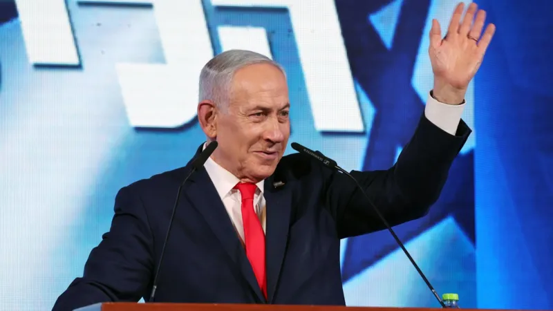 Netanyahu’s bloc leading Israel election but short of majority, partial results show